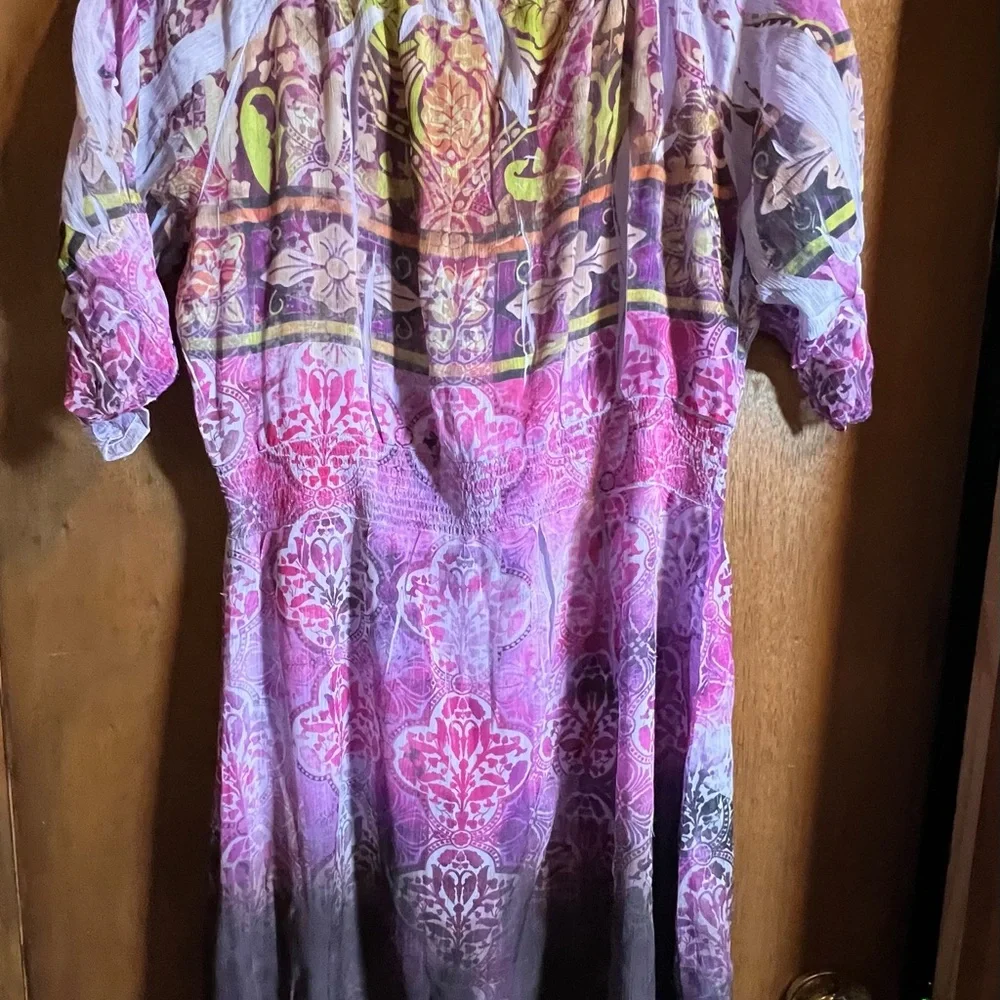 👚 Unity Hippy Tunic Top - Picture 3 of 3